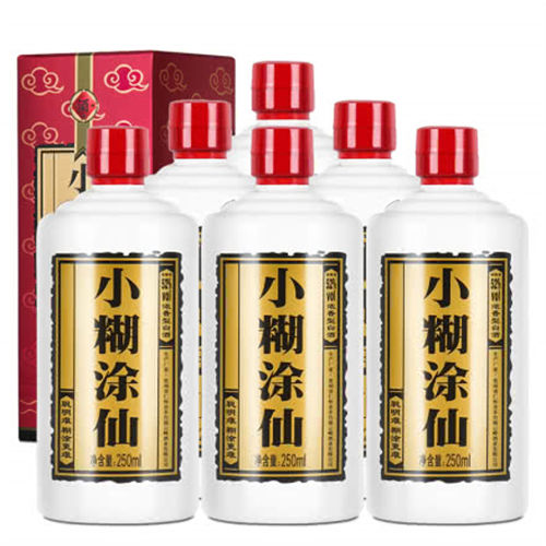 52度小糊涂仙250ml6瓶整箱得多少钱