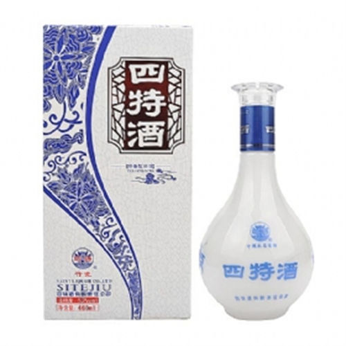 52度四特竹瓷特香型白酒460ml好多钱一瓶