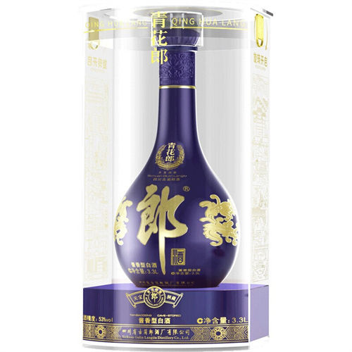 53度青花郎3酱香型白酒3300ml通常价格